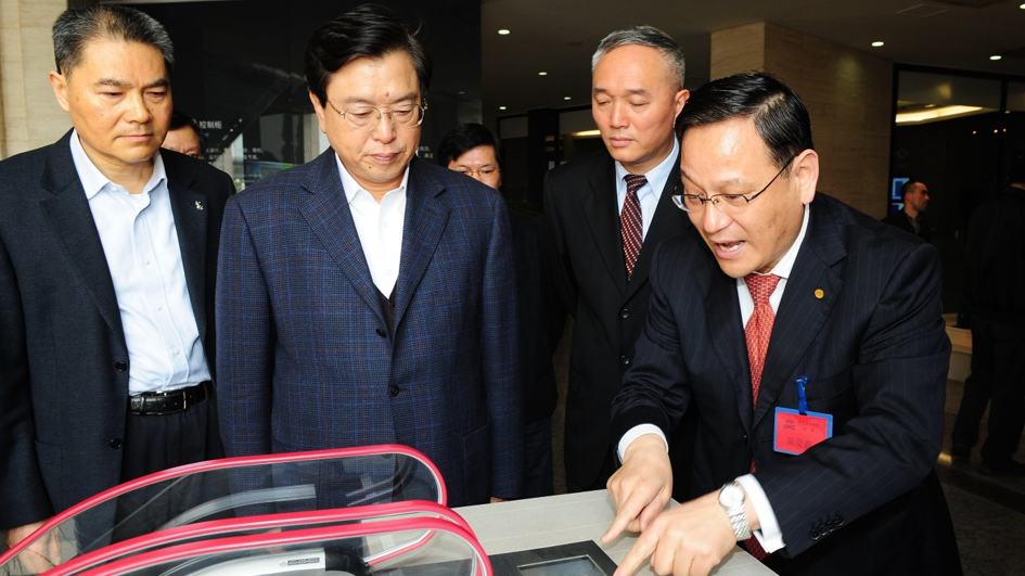 On March 31,2009, Comrade Zhang Dejiang visited for inspection.